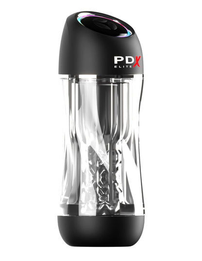 PDX Elite View Tube Pro - Black/clear | 603912774597 | Available at EroticWarehouse.com