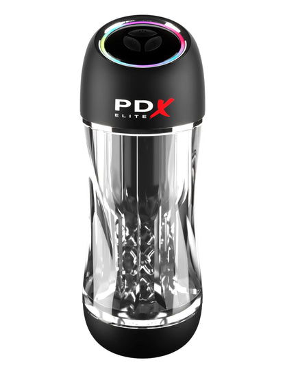 PDX Elite View Tube Pro - Black/clear | 603912774597 | Available at EroticWarehouse.com