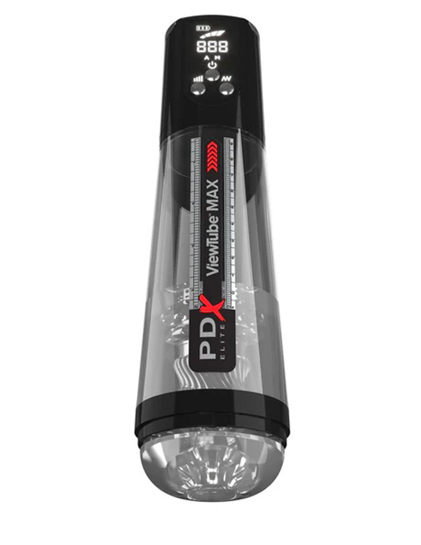 PDX Elite Viewtube Max View - Black | 603912775754 | Available at EroticWarehouse.com