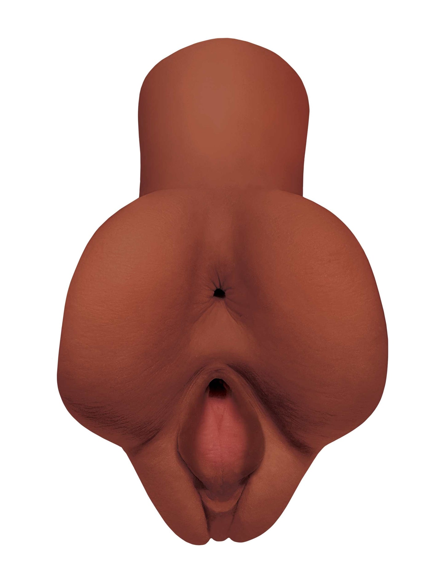PDX Pick Your Pleasure Pussy & Ass Style Stroker - Brown | 603912766103 | Available at EroticWarehouse.com