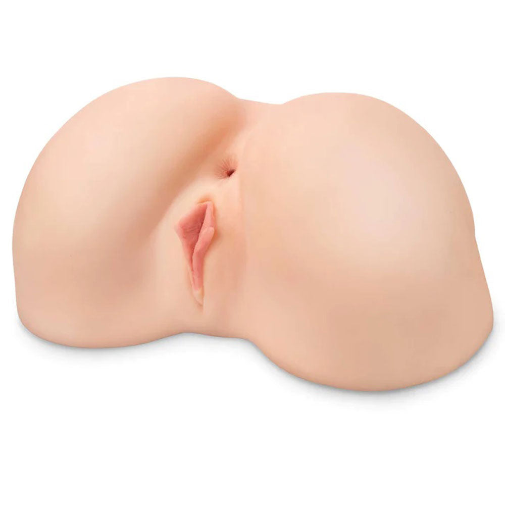 PDX Perfect 10 Booty - Ass & Pussy Style Stroker - Light | 603912769951 | Available at EroticWarehouse.com