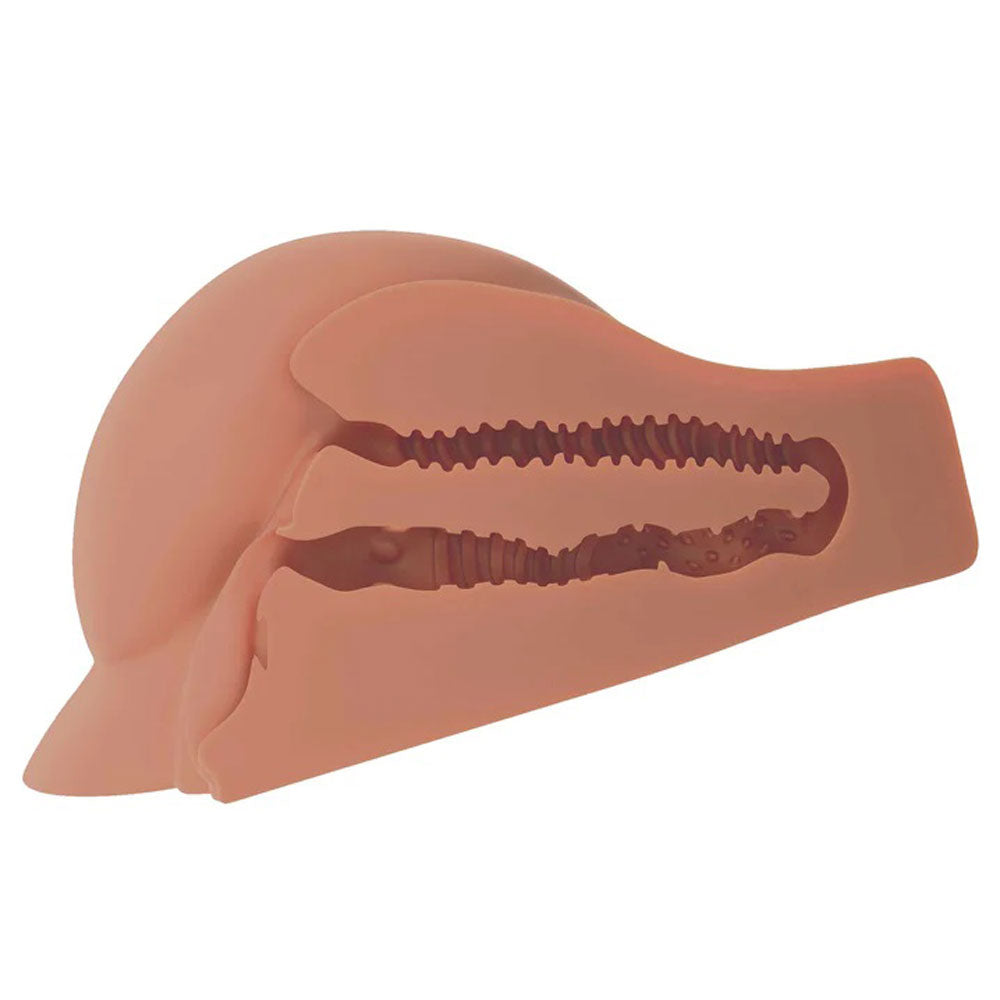 DPX Plus Perfect 10 Booty - Ass Style Stroker - Tan | 603912769968 | Available at EroticWarehouse.com