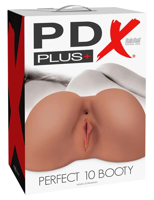 DPX Plus Perfect 10 Booty - Ass Style Stroker - Tan | 603912769968 | Available at EroticWarehouse.com