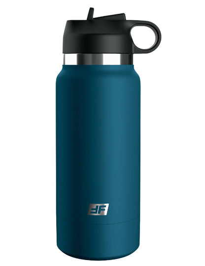 Fuck Flask - Private Pleaser - Blue Bottle - Brown - Pussy Style Stroker | 603912775419 | Available at EroticWarehouse.com