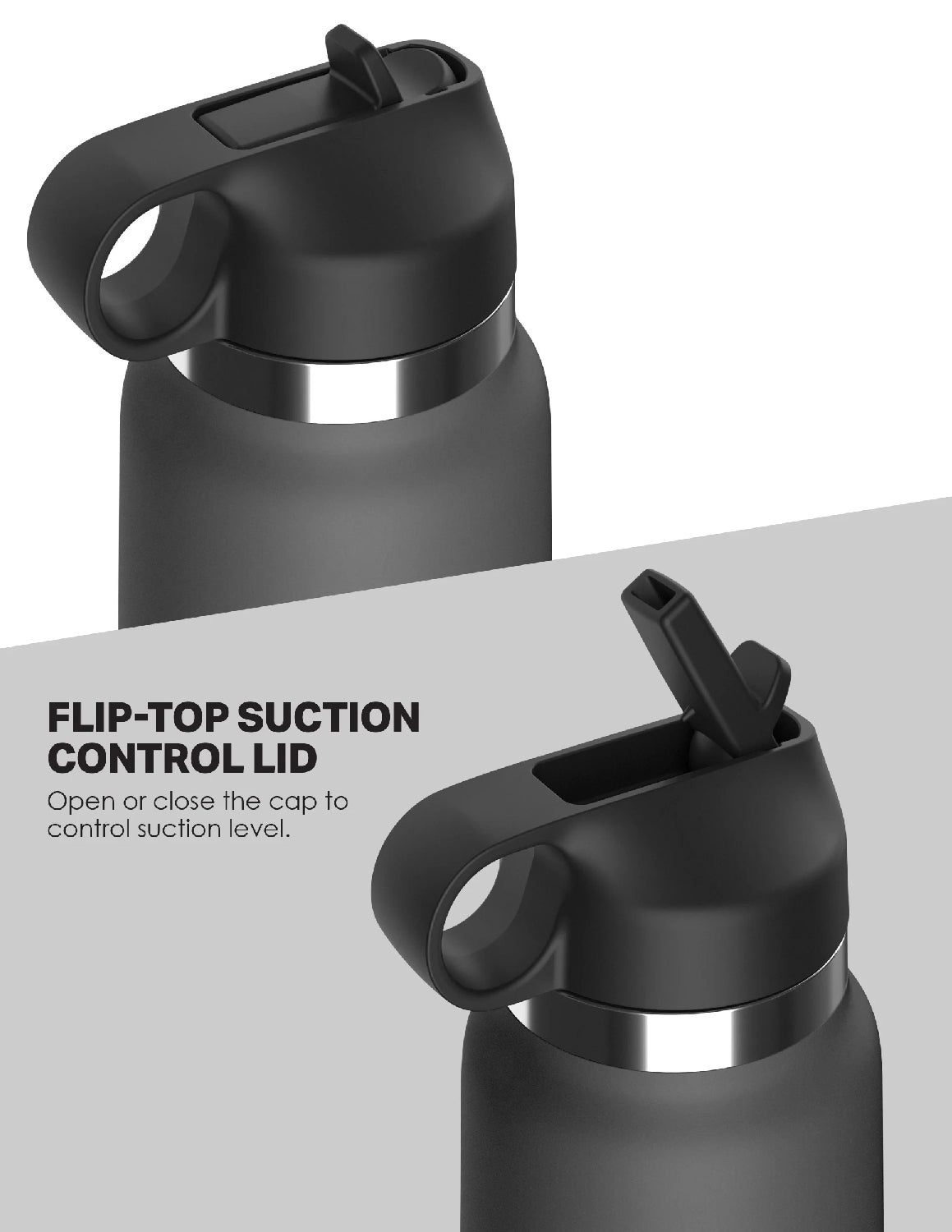 Fuck Flask - Secret Delight - Grey Bottle - Brown - Pussy Style Stroker | 603912775303 | Available at EroticWarehouse.com