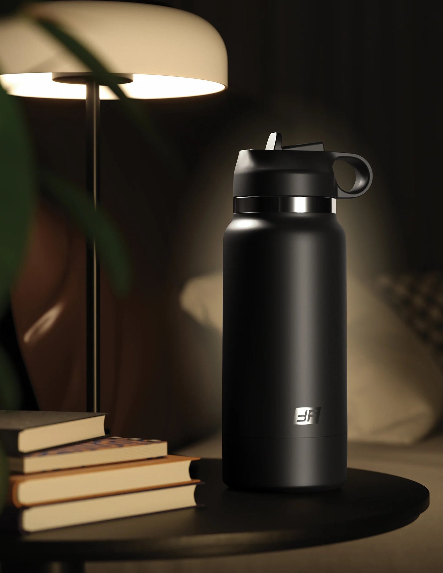 Fap Flask - Thrill Seeker - Black Bottle - Frosted | 603912775426 | Available at EroticWarehouse.com