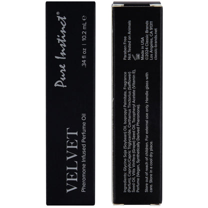 Pure Instinct Pheromone Fragrance Oil Velvet Roll on 10.2 ml 0.34 ml | 638258905978 | Available at EroticWarehouse.com