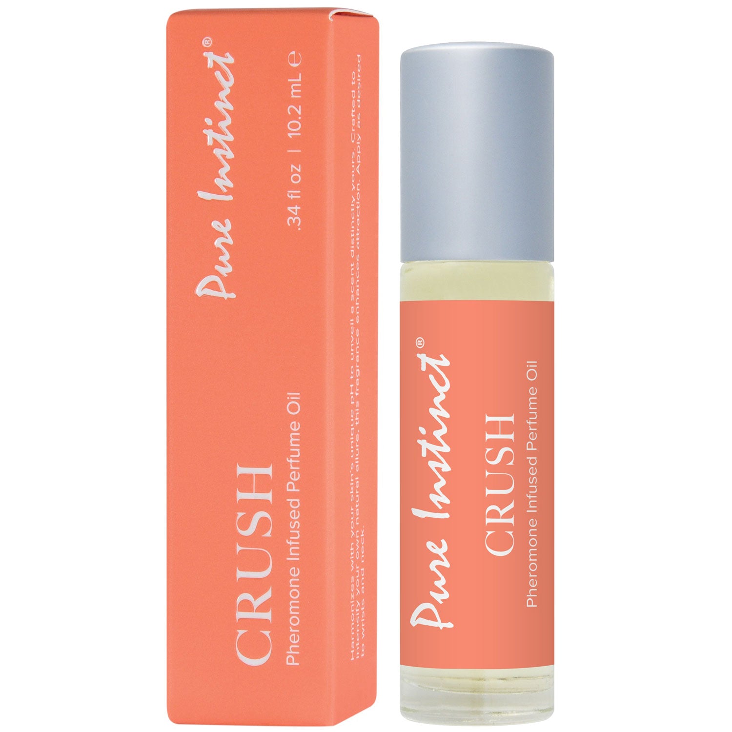 Pure Instinct Pheromone Perfume Oil Crush Roll on 10.2 ml 0.34 ml | 638258906005 | Available at EroticWarehouse.com