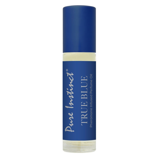 Pure Instinct Pheromone Fragrance Oil True Blue Original Roll on 10.2 ml 0.34 ml | 638258906708 | Available at EroticWarehouse.com
