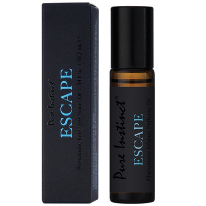 Pure Instinct Pheromone Perfume Oil Escape 10ml 0.34oz | 638258906425 | Available at EroticWarehouse.com