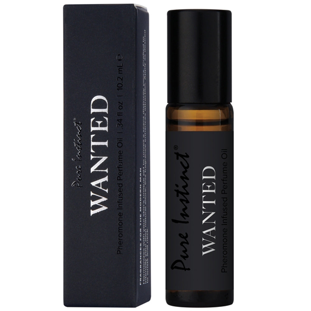 Pure Instinct Pheromone Perfume Oil Wanted 10ml 0.34oz | 638258906432 | Available at EroticWarehouse.com
