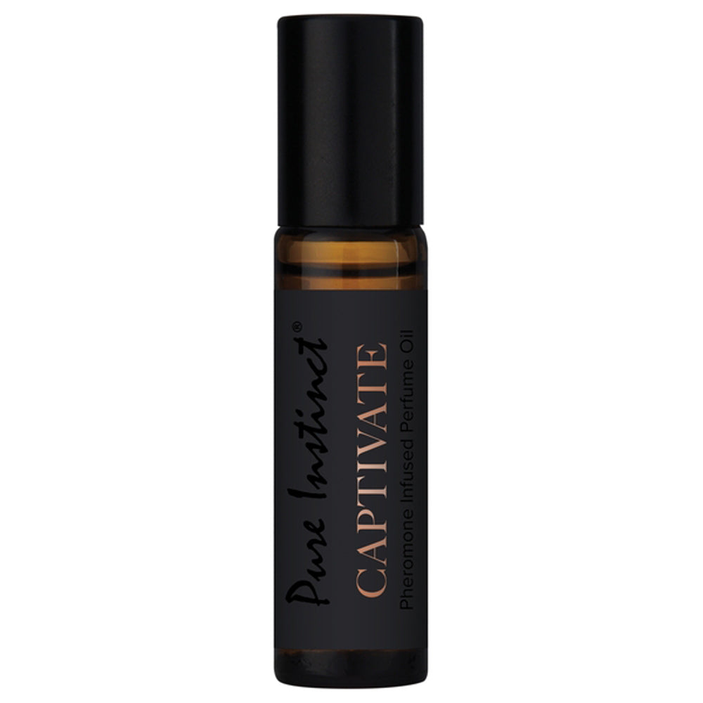 Pure Instinct Pheromone Perfume Oil Captivate 10ml 0.34oz | 638258906449 | Available at EroticWarehouse.com