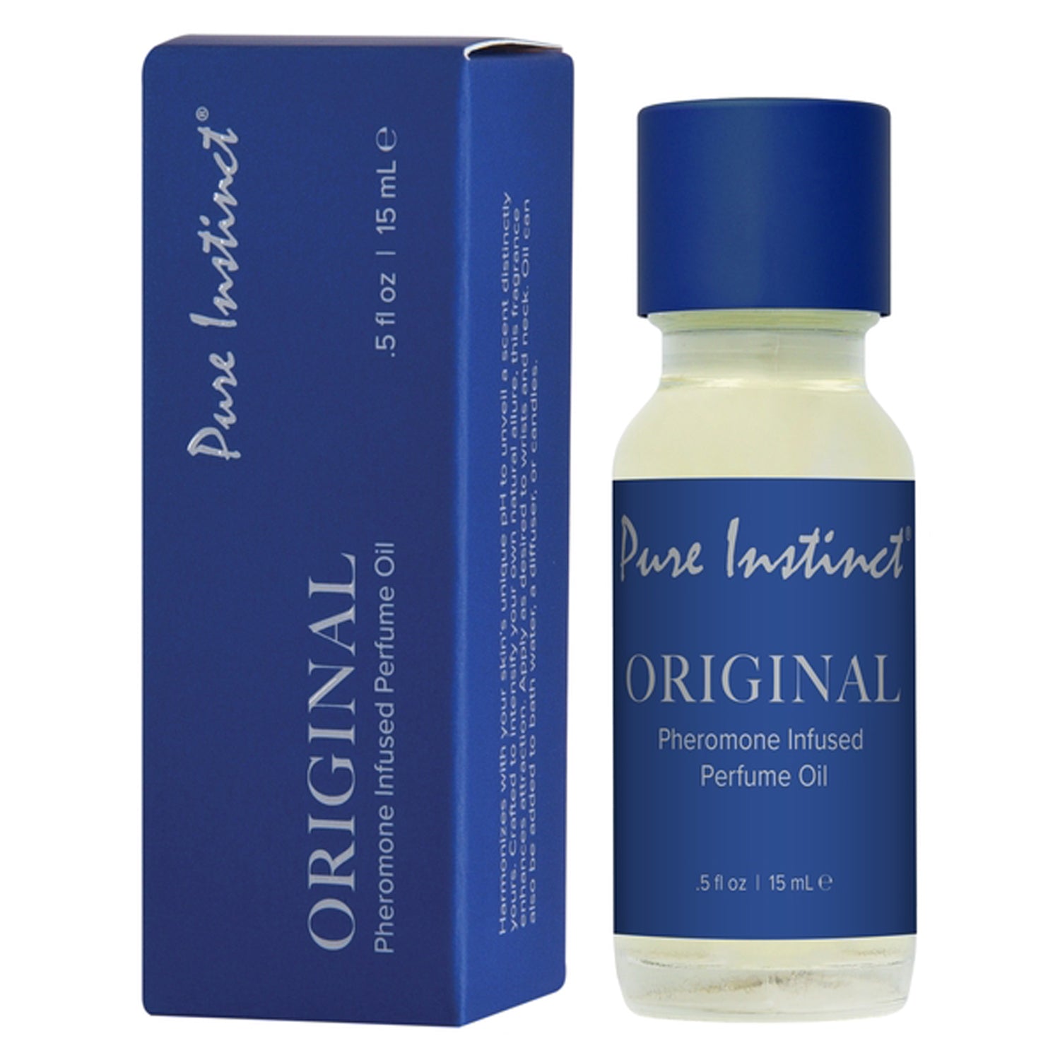 Pure Instinct Pheromone Perfume Oil Original Dropper 15ml .5fl Oz | 638258906074 | Available at EroticWarehouse.com