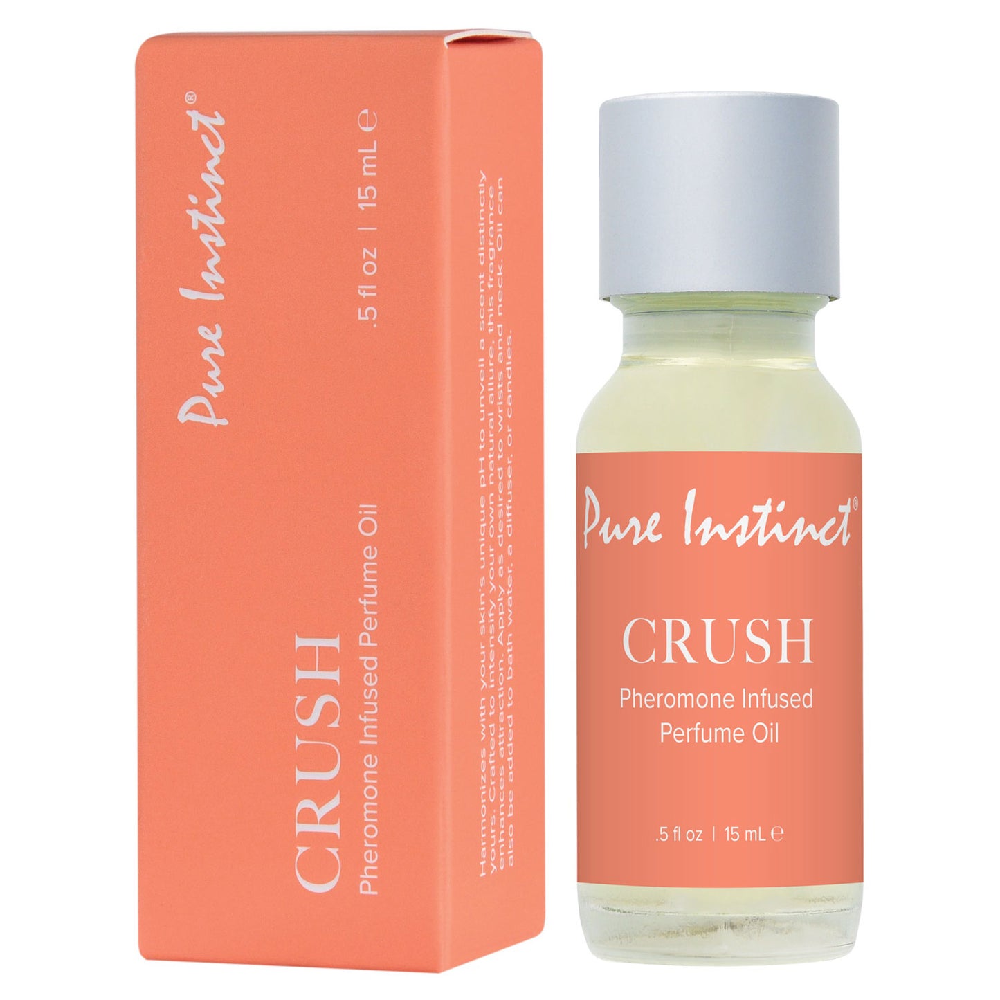 Pure Instinct Pheromone Perfume Oil Crush Dropper 15 ml | 0.5 Fl Oz | 638258906111 | Available at EroticWarehouse.com