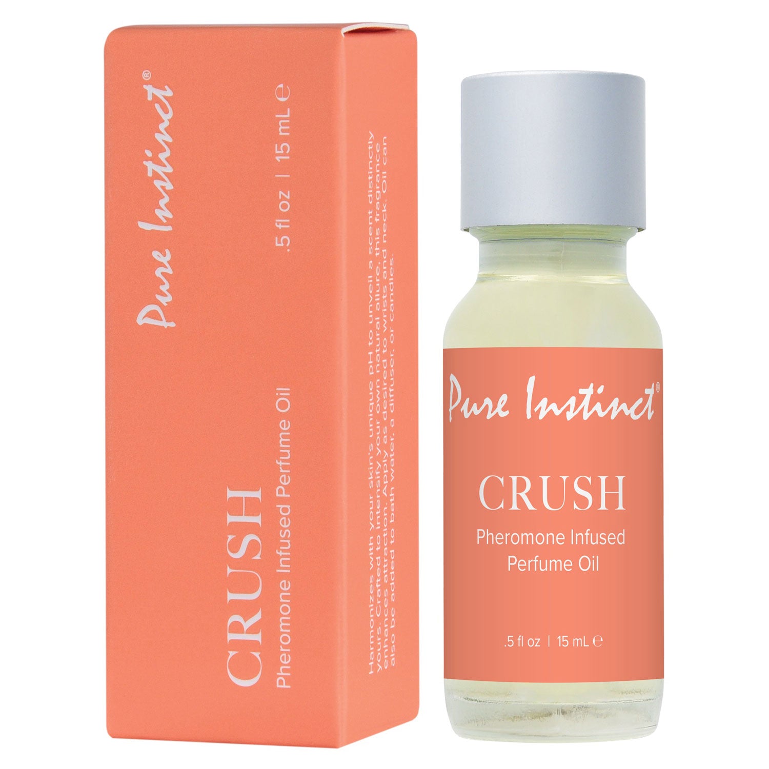Pure Instinct Pheromone Perfume Oil Crush Dropper 15 ml | 0.5 Fl Oz | 638258906111 | Available at EroticWarehouse.com