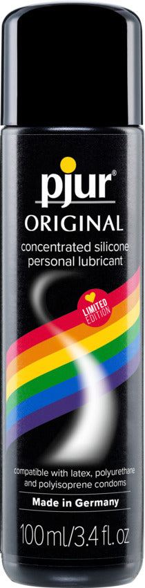 Pjur Original Rainbow Edition - 3.4 Fl. Oz / 100ml | 827160114923 | Available at EroticWarehouse.com