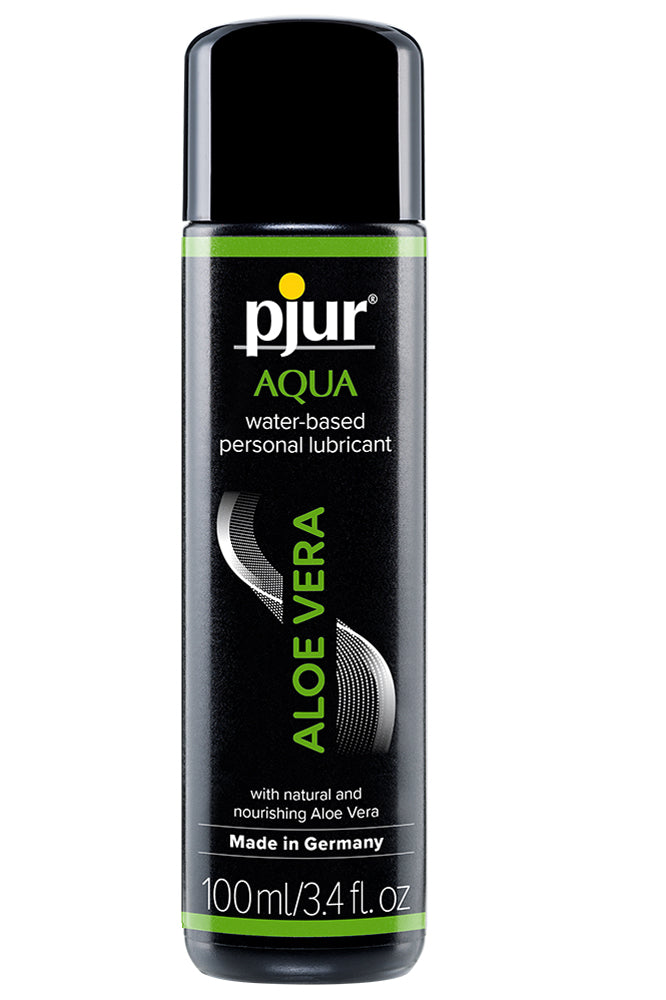 Pjur Aqua Aloe Vera - 100 ml - 3.4 Fl. Oz | 827160115005 | Available at EroticWarehouse.com