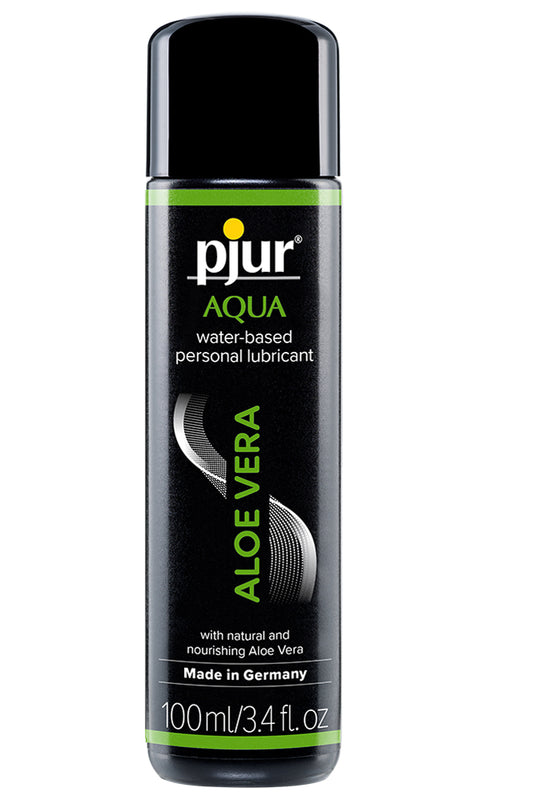 Pjur Aqua Aloe Vera - 100 ml - 3.4 Fl. Oz | 827160115005 | Available at EroticWarehouse.com