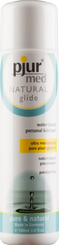 Pjur Med Natural Glide - 3.4 Fl. Oz. 100ml | 827160106317 | Available at EroticWarehouse.com