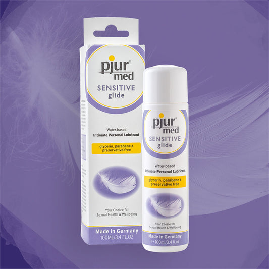 Pjur Med - Sensitive Glide - 3.4 Fl. Oz. 100ml | 827160112608 | Available at EroticWarehouse.com