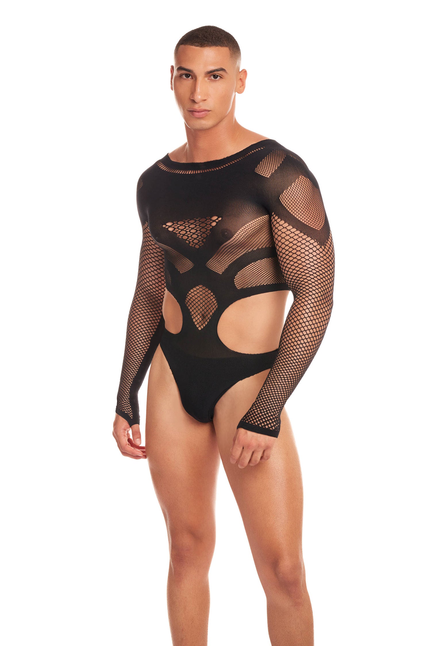 Out of Orbit Bodysuit - Small/medium - Black | 196018769258 | Available at EroticWarehouse.com