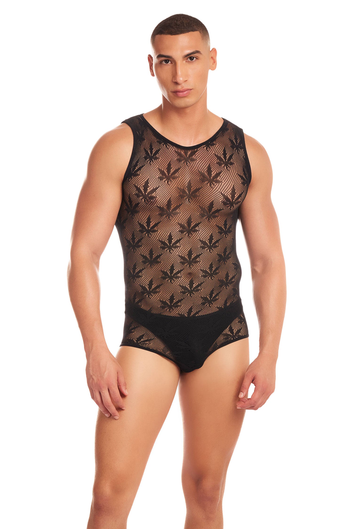 Night Blaze 2pc Set - Large/xl - Black | 196018769463 | Available at EroticWarehouse.com