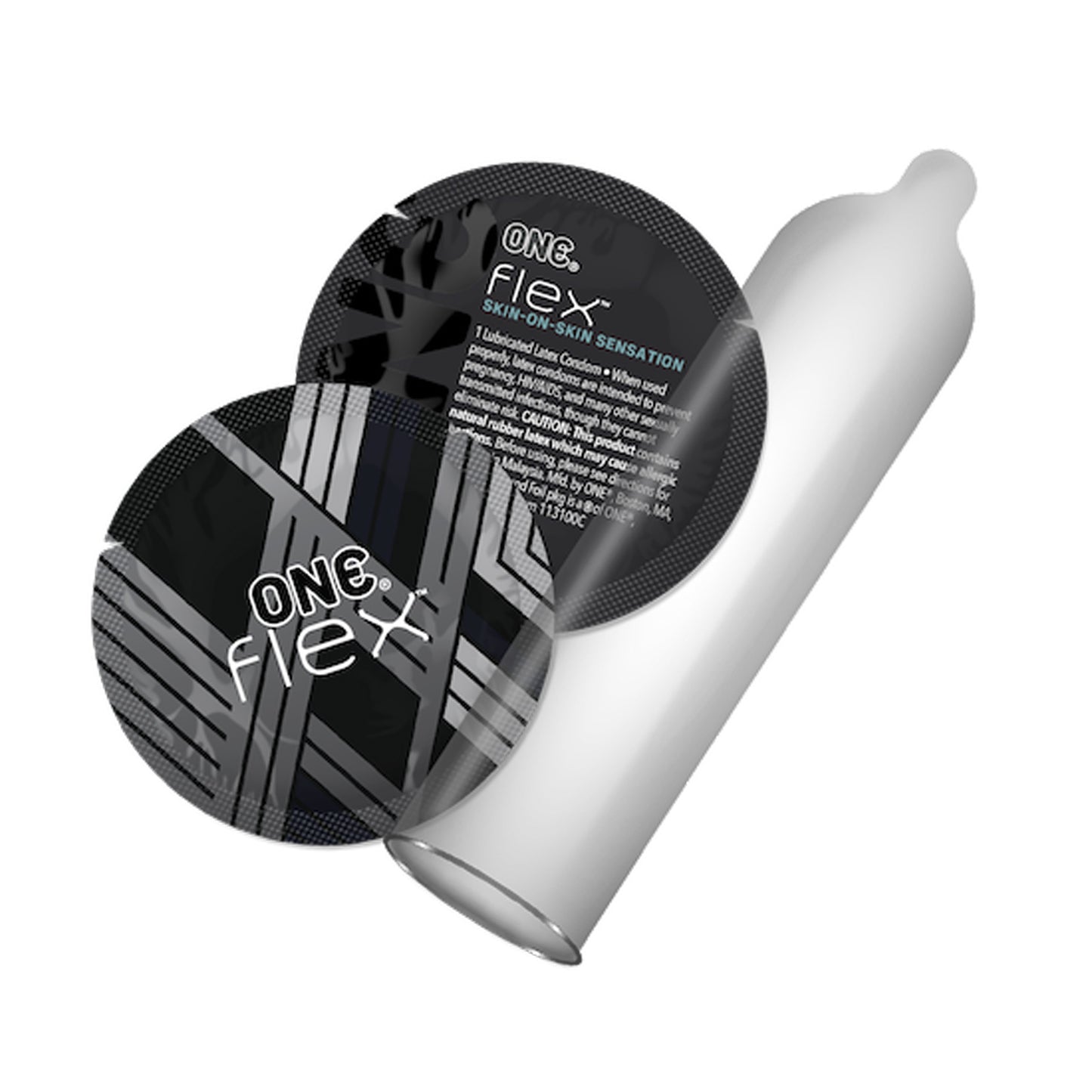One Flex 3 Ct Condoms | 726893115125 | Available at EroticWarehouse.com