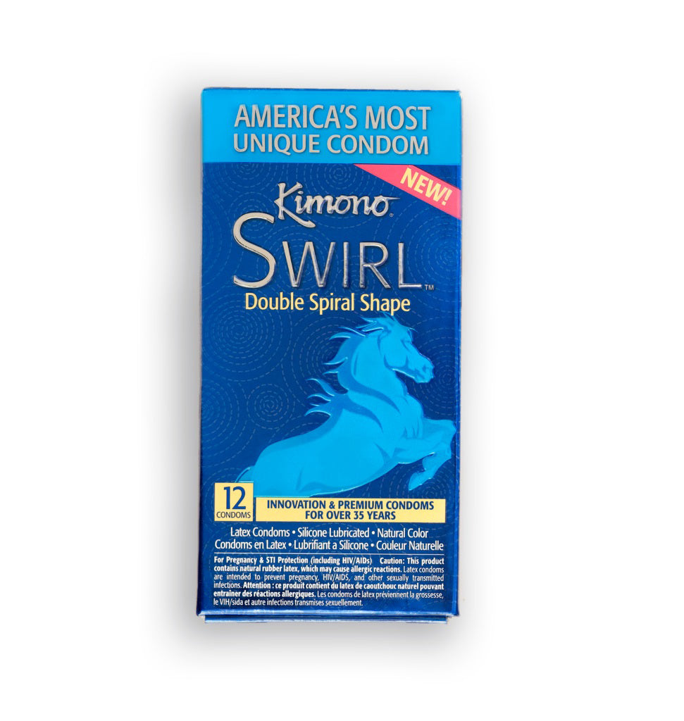 Kimono Swirl 12 Pack | 016169038129 | Available at EroticWarehouse.com