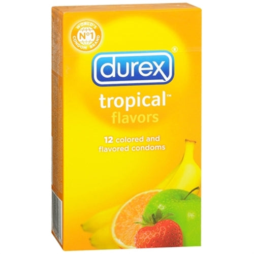 Durex Tropical - 12 Pack | 302340302777 | Available at EroticWarehouse.com