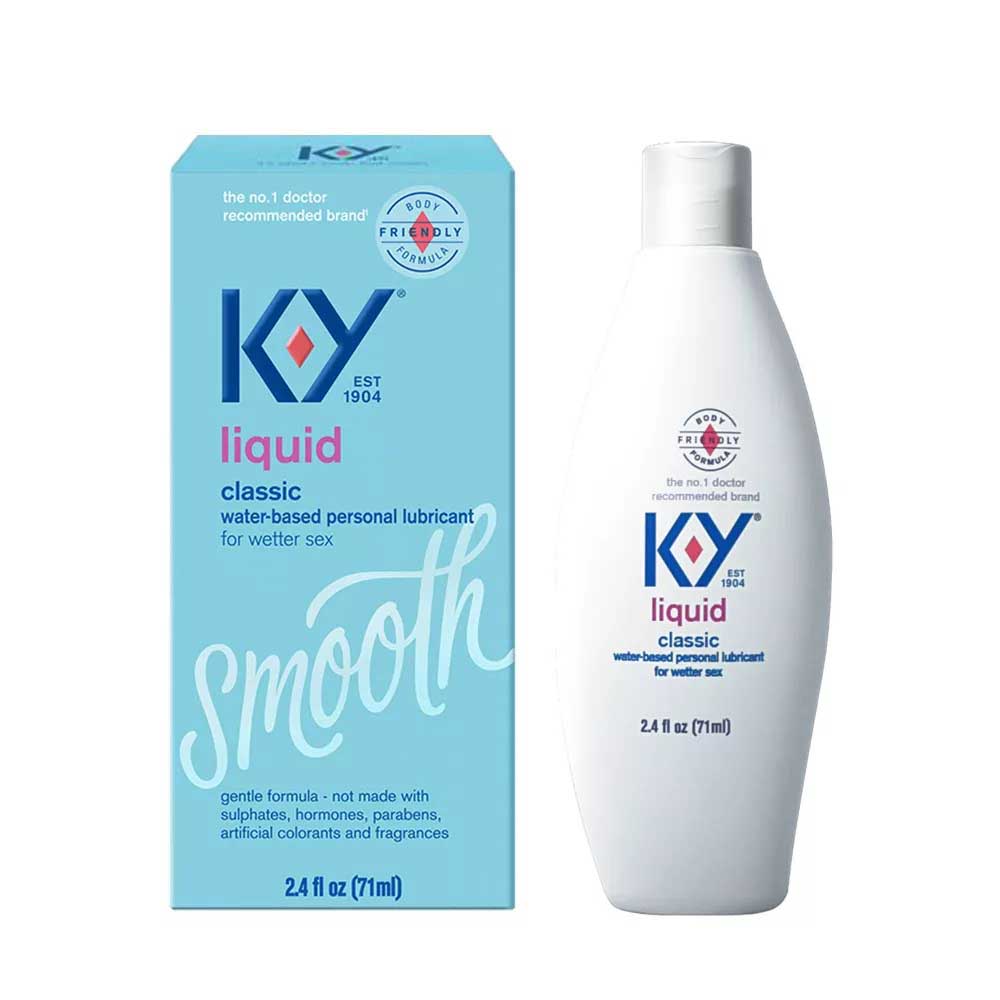 K-Y Liquid 2.5 Oz Bottle | 067981087086 | Available at EroticWarehouse.com