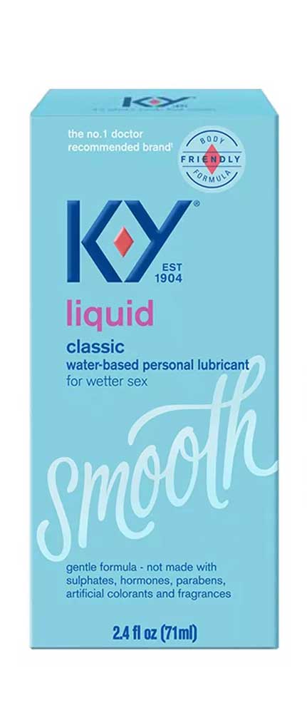 K-Y Liquid 2.5 Oz Bottle | 067981087086 | Available at EroticWarehouse.com