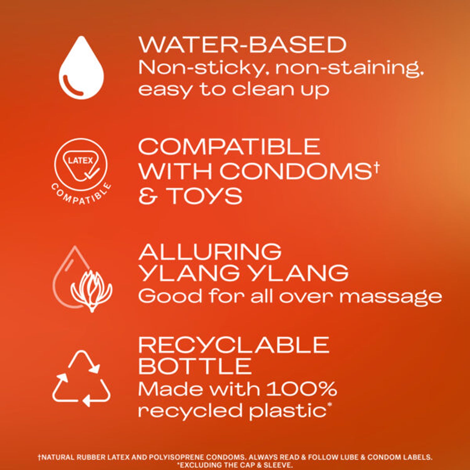 Durex Massage & Play 2 in 1 Sensual Ylang Ylang - 6.76 Fl. Oz. / 200 ml | 302340876384 | Available at EroticWarehouse.com