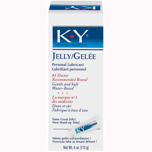 K-Y Jelly 4 Oz Tube - Large | 067981089127 | Available at EroticWarehouse.com