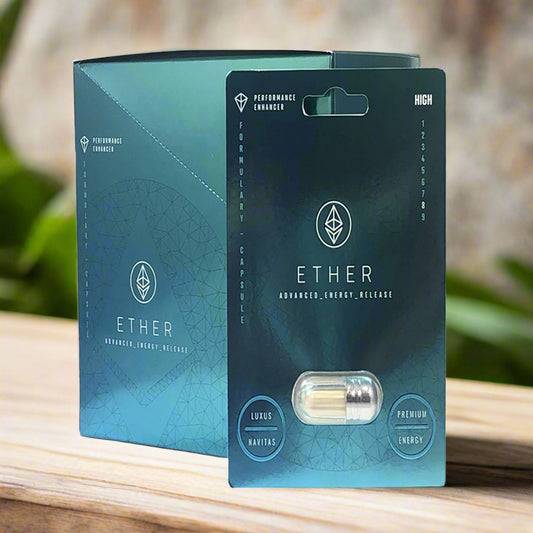 Ether Male Enhancement Pill 24 Count | 012436771225 | Available at EroticWarehouse.com