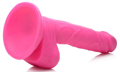 Pop Pecker 6.5 Inch Dildo With Balls - Pink | 848518044754 | Available at EroticWarehouse.com