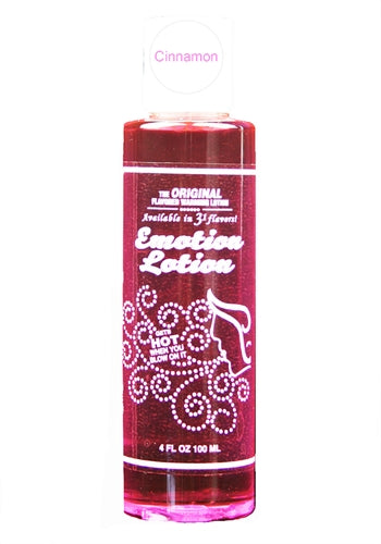 Emotion Lotion - Cinnamon - 4 Fl. Oz. | 802190000156 | Available at EroticWarehouse.com