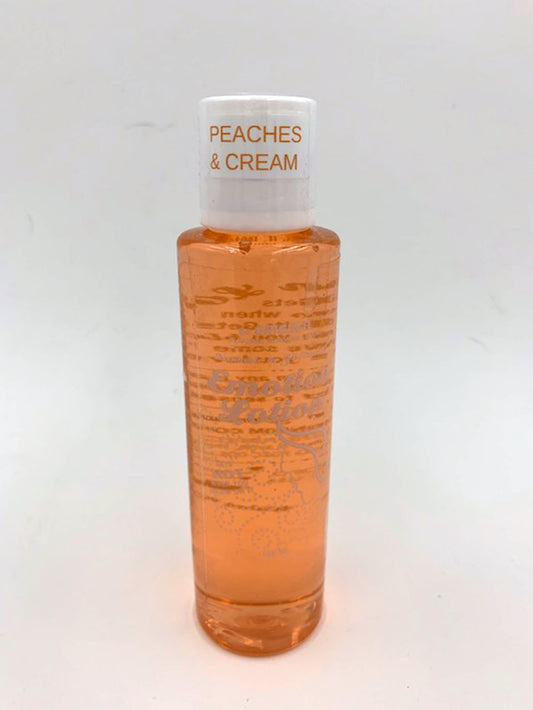 Emotion Lotion - Peaches & Cream - 4 Fl. Oz. | 802190000323 | Available at EroticWarehouse.com