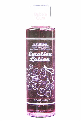 Emotion Lotion - Bubble Gum - 4 Fl. Oz. | 802190000330 | Available at EroticWarehouse.com