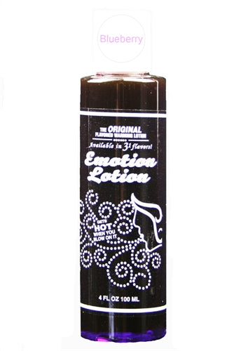 Emotion Lotion - Blueberry - 4 Fl. Oz. | 802190000095 | Available at EroticWarehouse.com