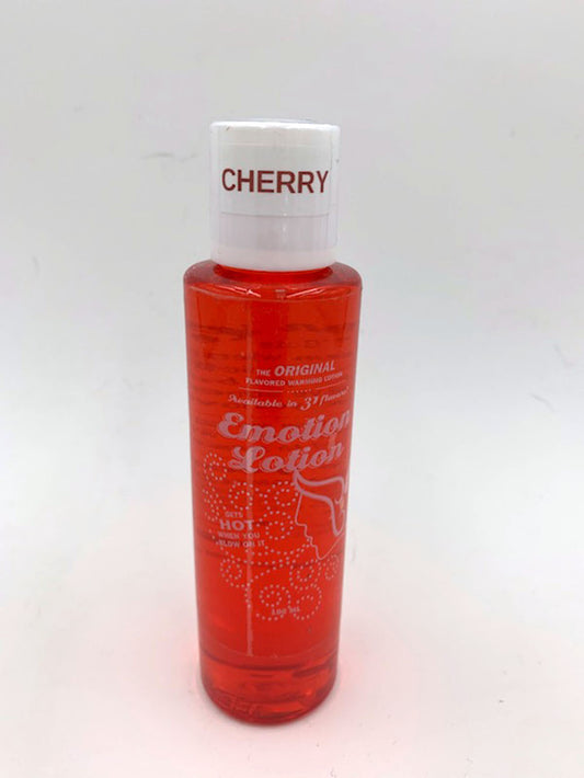 Emotion Lotion - Cherry - 4 Fl. Oz. | 802190000101 | Available at EroticWarehouse.com