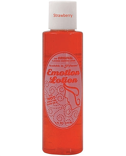 Emotion Lotion - Strawberry - 4 Fl. Oz. | 802190000149 | Available at EroticWarehouse.com