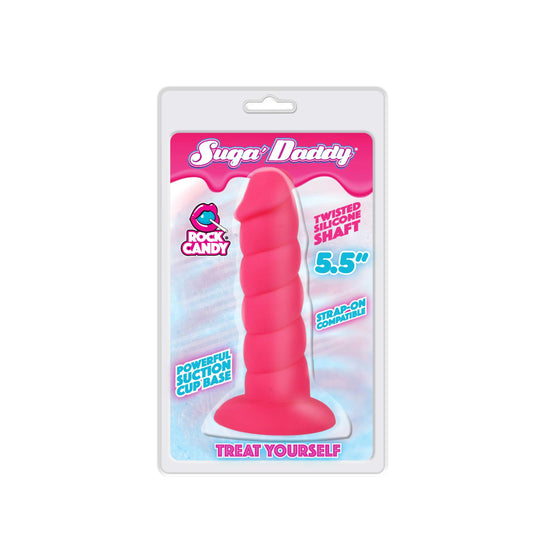 Suga-Daddy 5.5 Inch Dong - Pink | 850006647422 | Available at EroticWarehouse.com