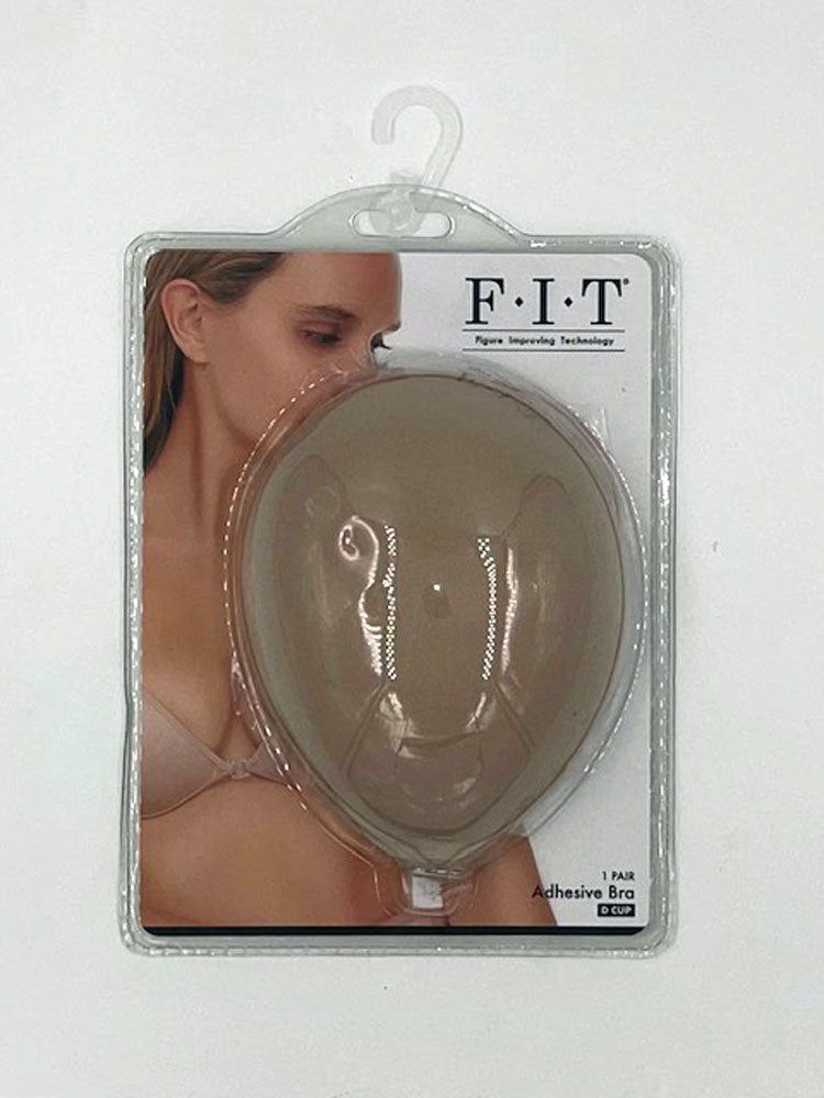 Cloth Adhesive Bra - Cup D - Beige | 196018439939 | Available at EroticWarehouse.com