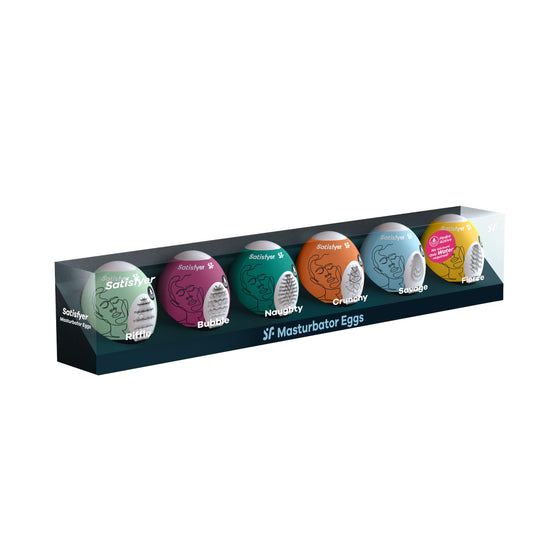 Masturbator Eggs - 6 Piece Set | 4061504001814 | Available at EroticWarehouse.com