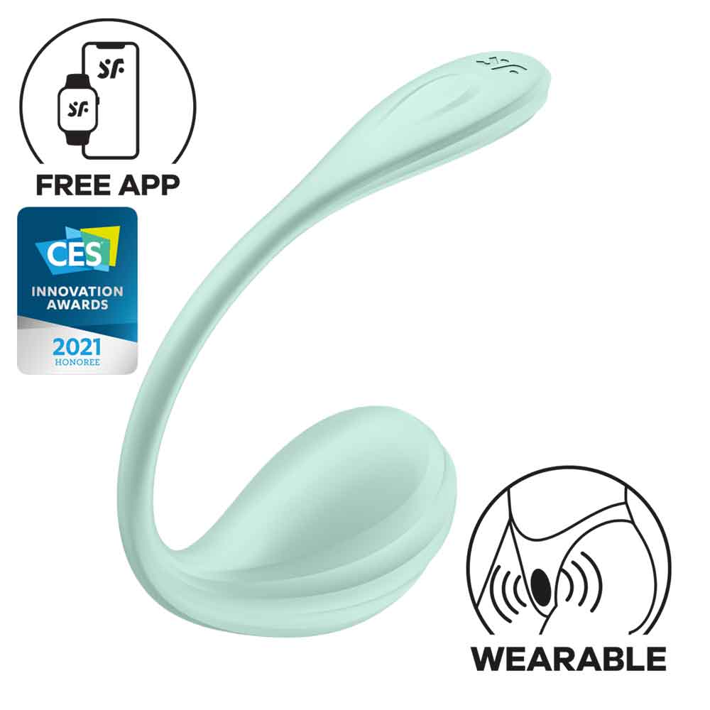 Smooth Petal Connect App - Mint | 4061504002736 | Available at EroticWarehouse.com