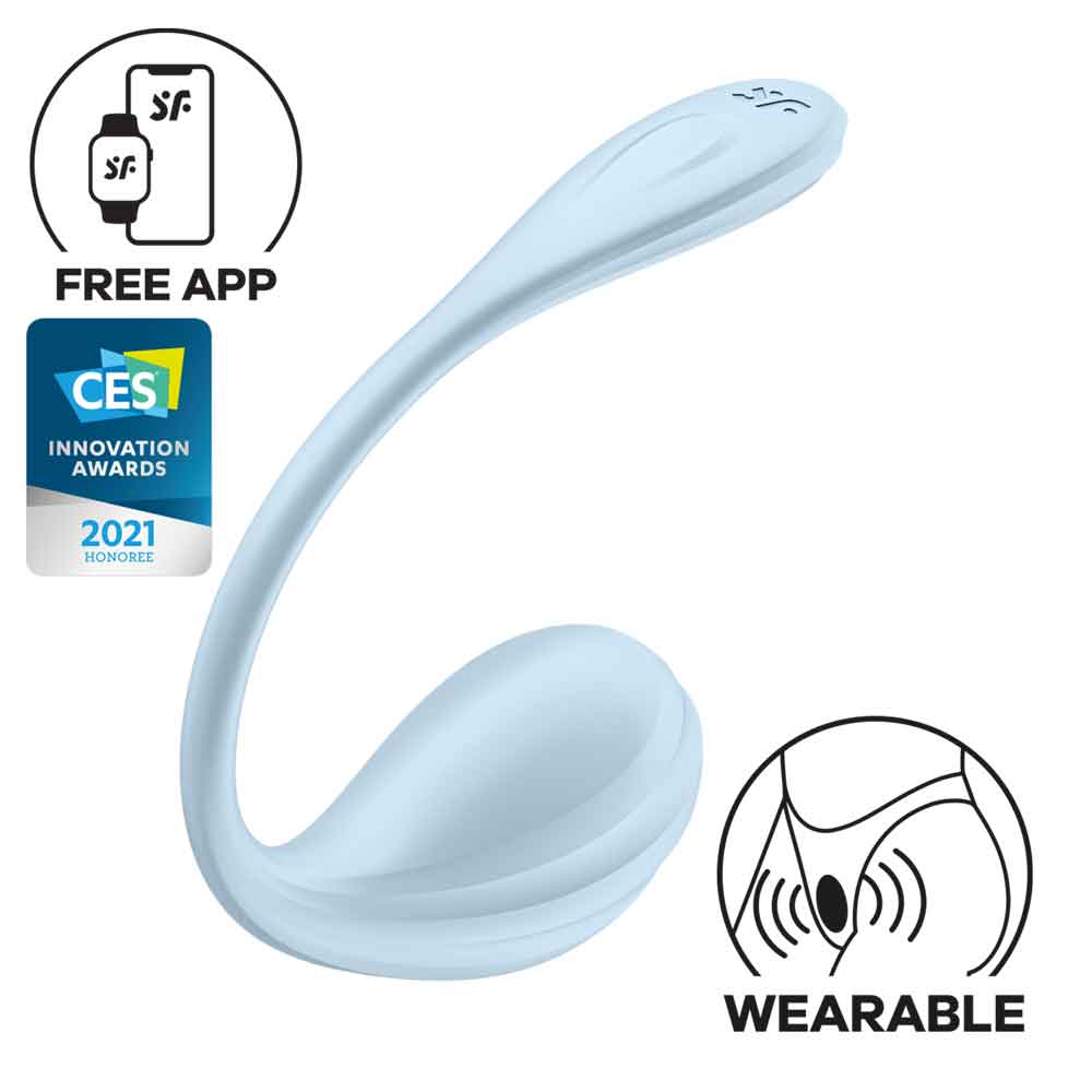Smooth Petal Connect App - Light Blue | 4061504002743 | Available at EroticWarehouse.com