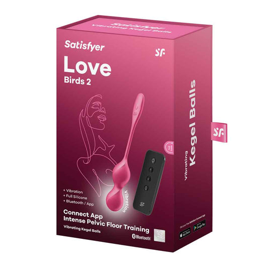 Love Birds 2 Connect App - Hot Pink | 4061504002941 | Available at EroticWarehouse.com