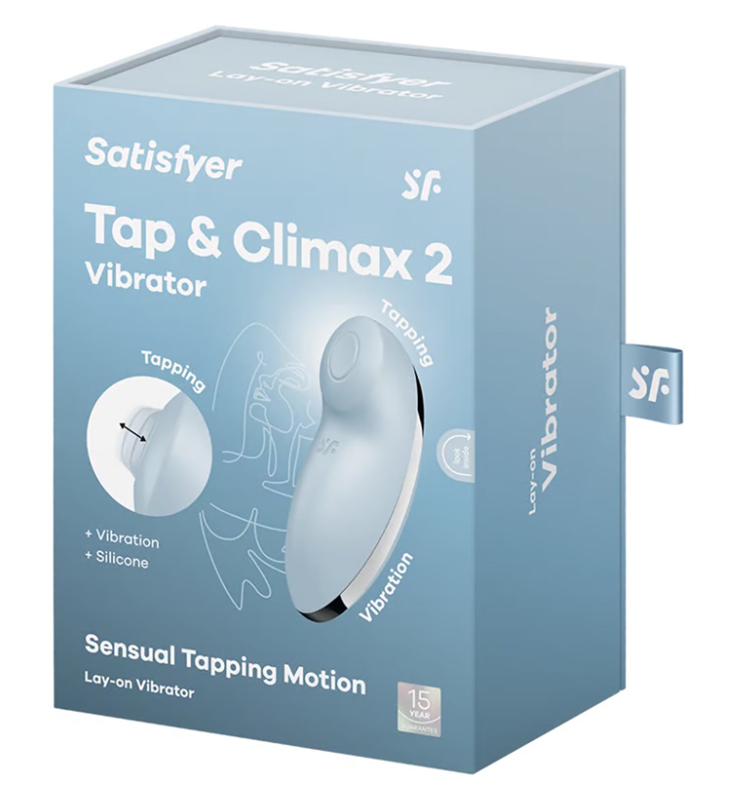 Tap and Climax 2 Vibrator - Blue | 4061504046037 | Available at EroticWarehouse.com
