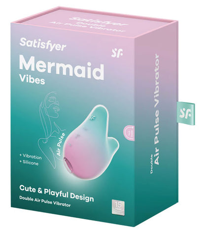 Satisfyer Mermaid Vibes - Mint Pink | 4061504068589 | Available at EroticWarehouse.com