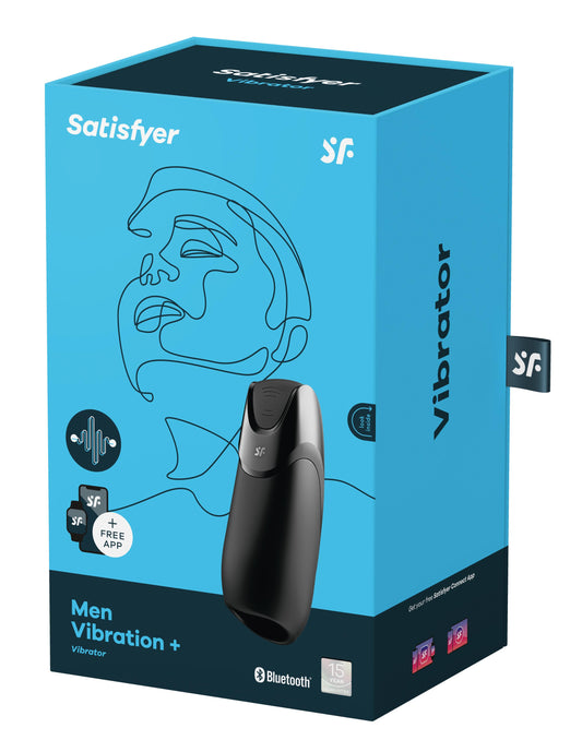 Men Vibration Plus Vibrator - Black | 4049369016570 | Available at EroticWarehouse.com
